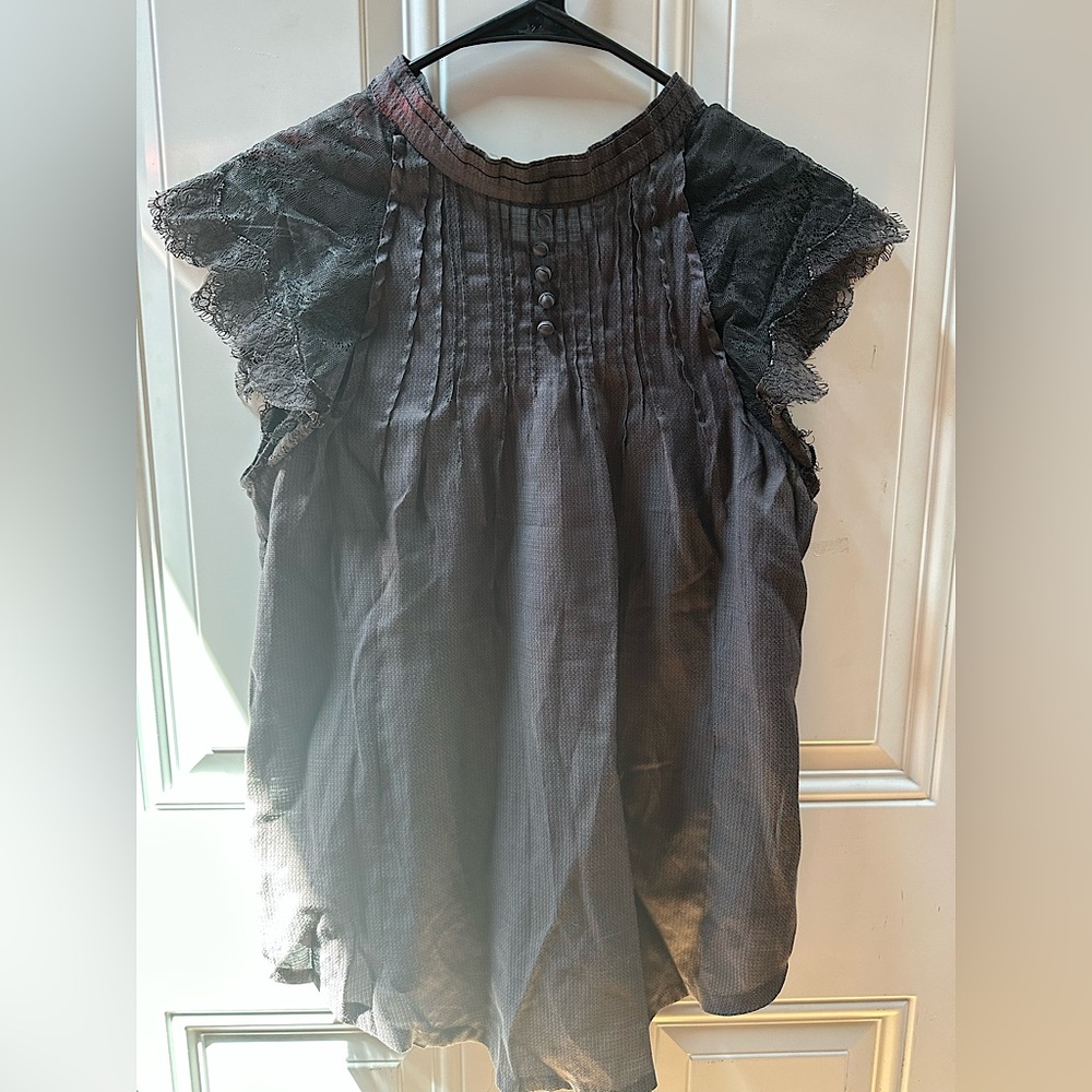 Sheer- Lacey Blouse